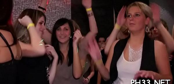  Drunk cheeks in club fucked and sucked undress dancers shlong